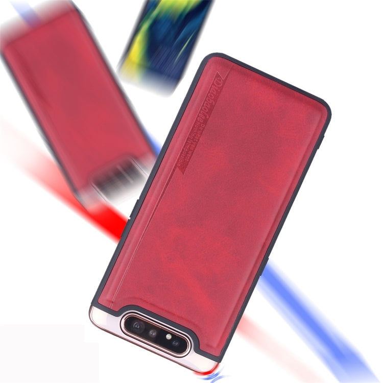 For Galaxy A80 / A90 Diaobaolee Shockproof PU + TPU Protective Case