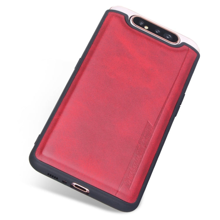 For Galaxy A80 / A90 Diaobaolee Shockproof PU + TPU Protective Case