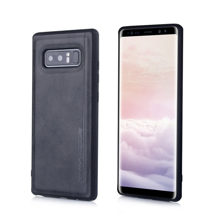 For Galaxy Note 8 Diaobaolee Shockproof PU + TPU Protective Case