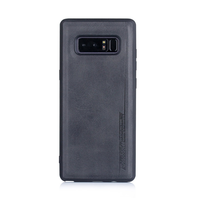 For Galaxy Note 8 Diaobaolee Shockproof PU + TPU Protective Case