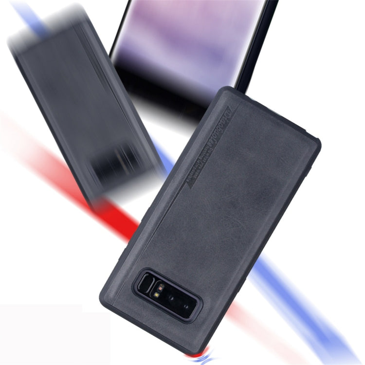 For Galaxy Note 8 Diaobaolee Shockproof PU + TPU Protective Case