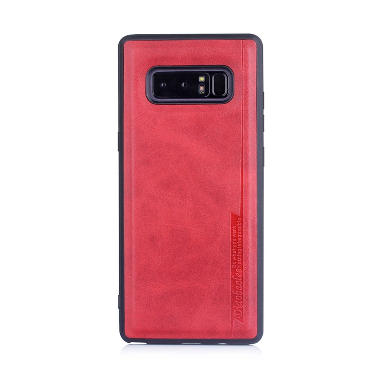 For Galaxy Note 8 Diaobaolee Shockproof PU + TPU Protective Case