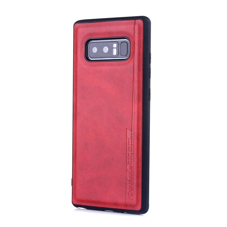 For Galaxy Note 8 Diaobaolee Shockproof PU + TPU Protective Case