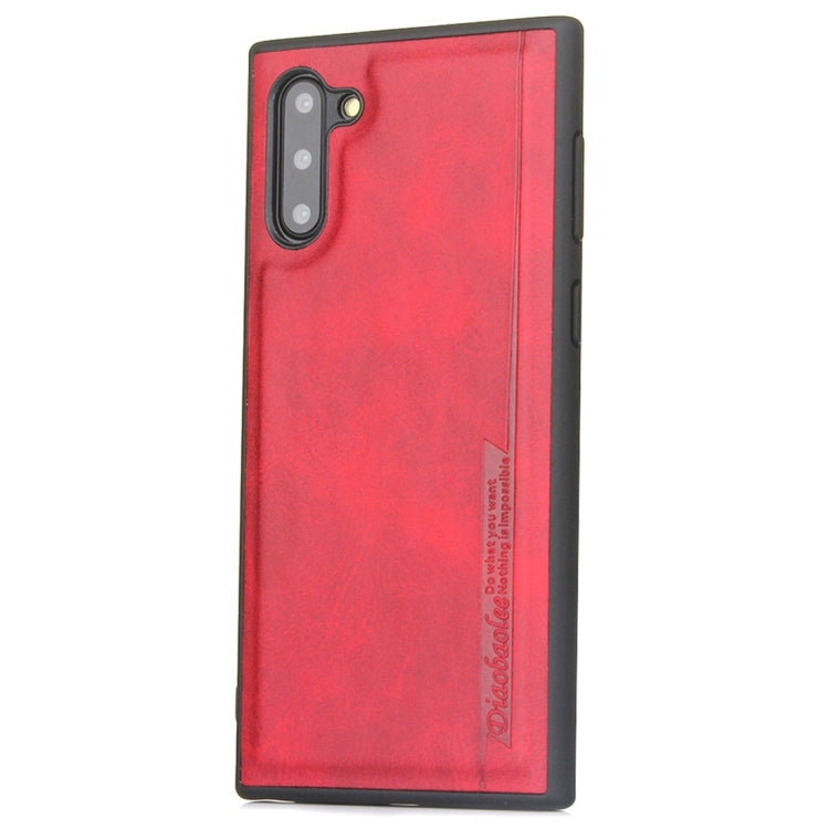 For Galaxy Note 10 Diaobaolee Shockproof PU + TPU Protective Case