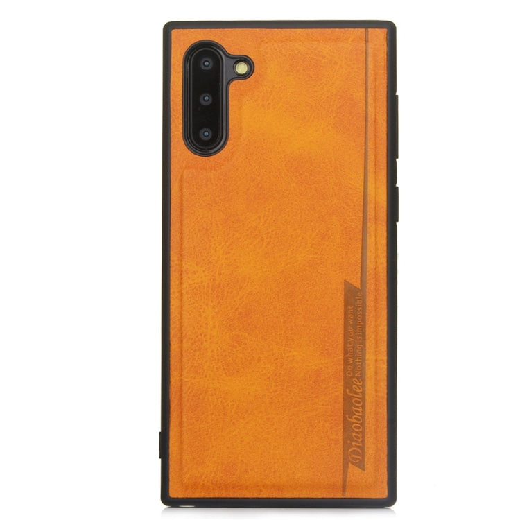 For Galaxy Note 10 Diaobaolee Shockproof PU + TPU Protective Case