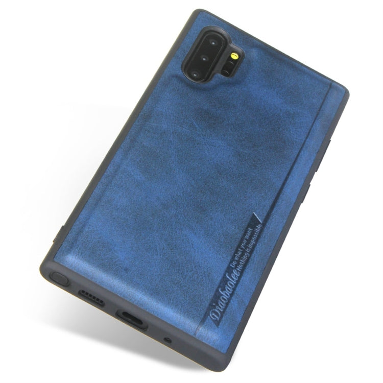 For Galaxy Note 10+ Diaobaolee Shockproof PU + TPU Protective Case