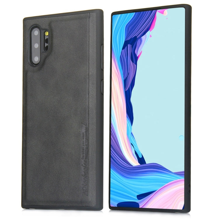 For Galaxy Note 10+ Diaobaolee Shockproof PU + TPU Protective Case