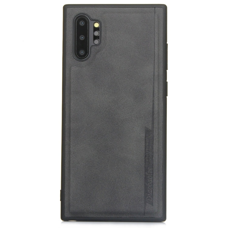 For Galaxy Note 10+ Diaobaolee Shockproof PU + TPU Protective Case