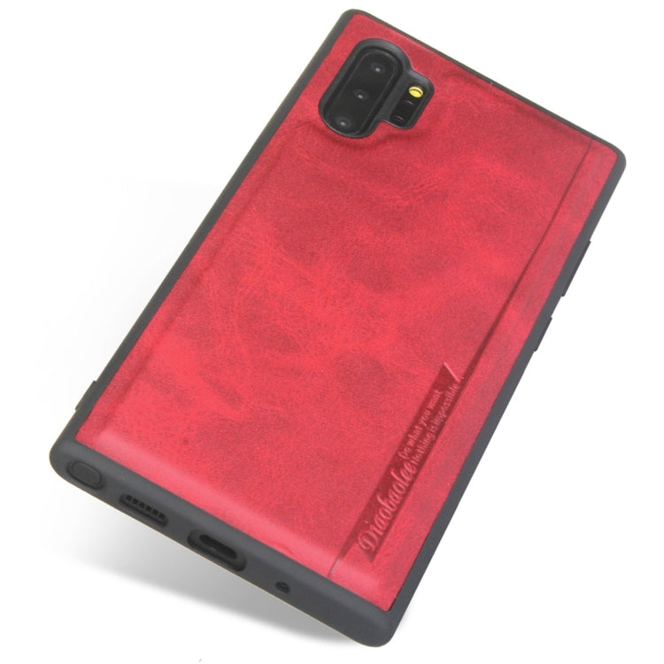 For Galaxy Note 10+ Diaobaolee Shockproof PU + TPU Protective Case