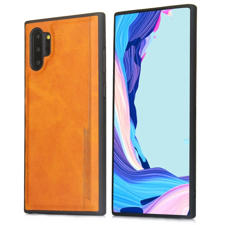For Galaxy Note 10+ Diaobaolee Shockproof PU + TPU Protective Case