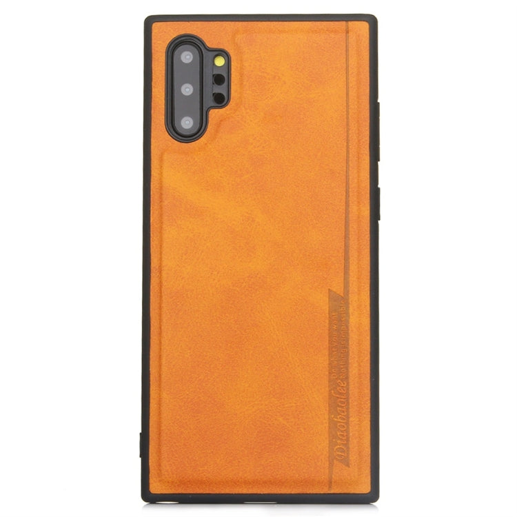 For Galaxy Note 10+ Diaobaolee Shockproof PU + TPU Protective Case