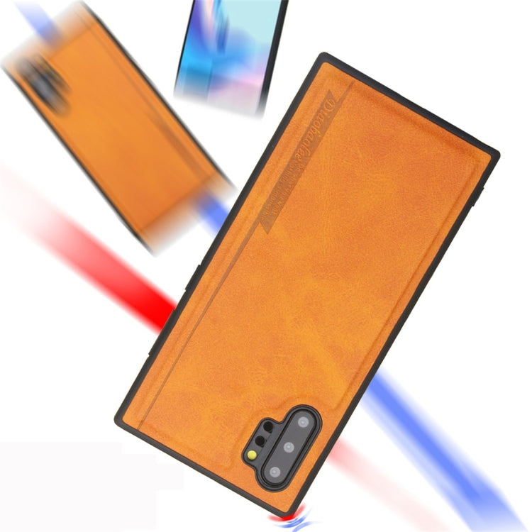 For Galaxy Note 10+ Diaobaolee Shockproof PU + TPU Protective Case