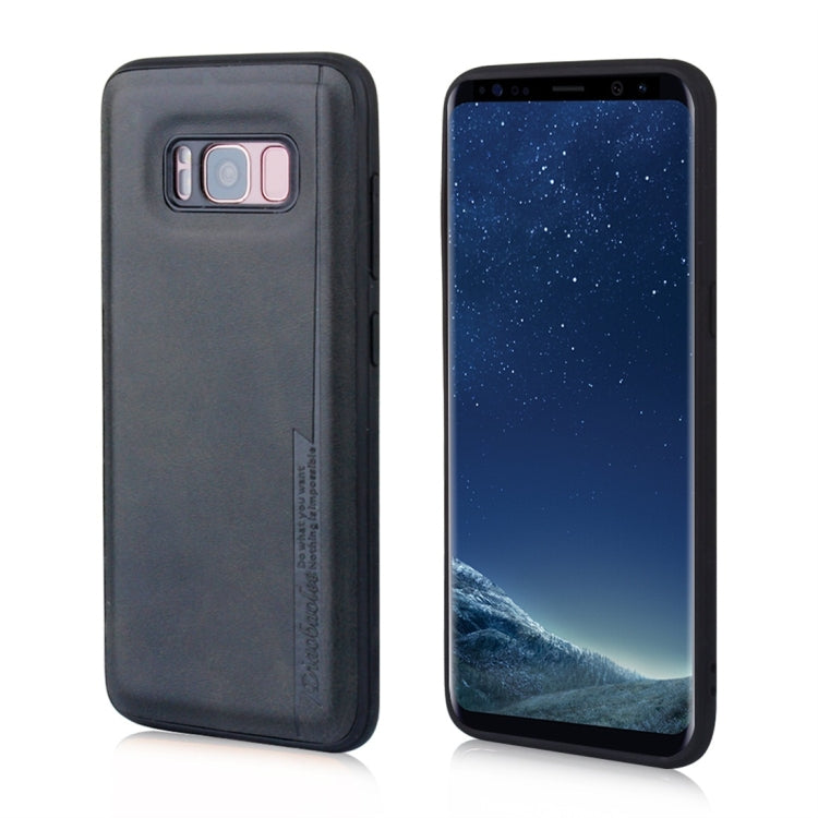 For Galaxy S8 Diaobaolee Shockproof PU + TPU Protective Case