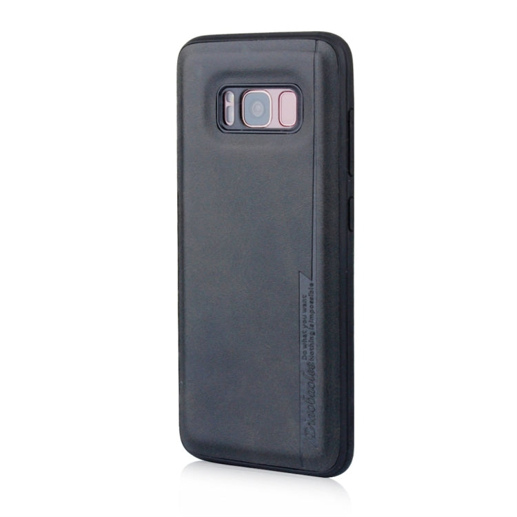For Galaxy S8 Diaobaolee Shockproof PU + TPU Protective Case