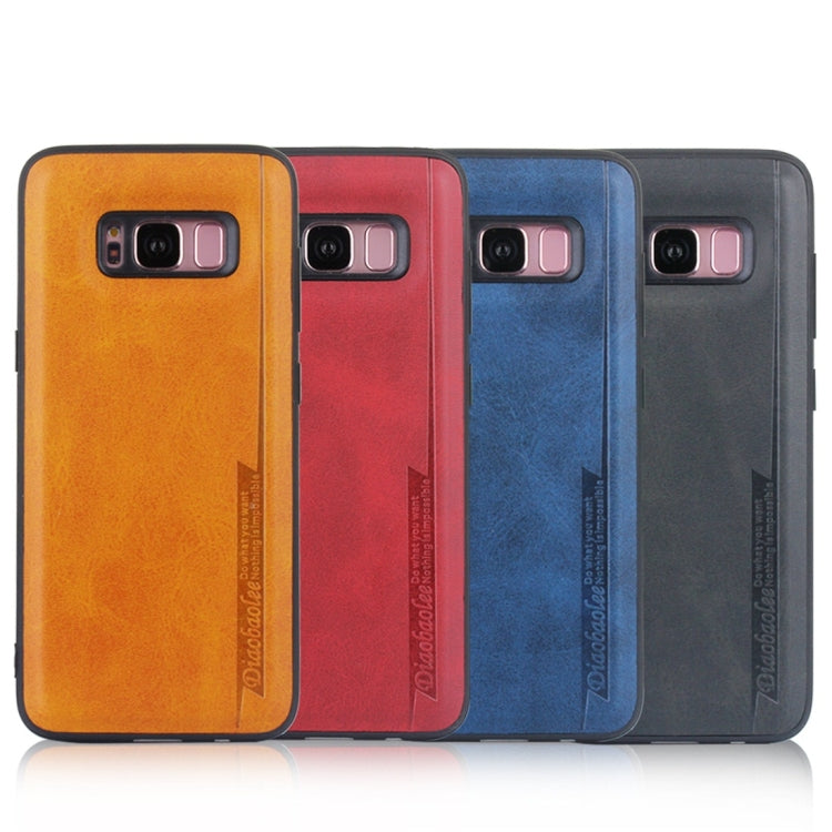 For Galaxy S8 Diaobaolee Shockproof PU + TPU Protective Case