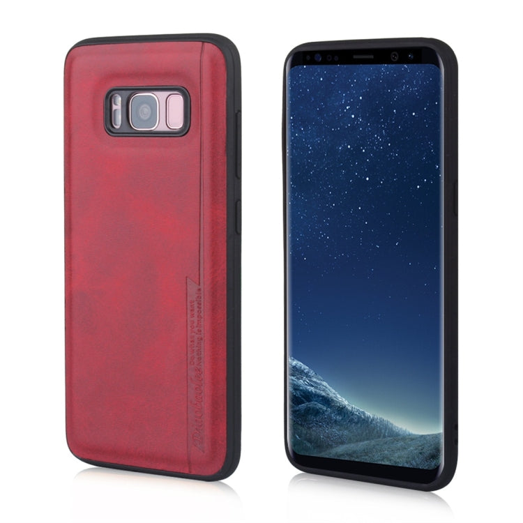 For Galaxy S8 Diaobaolee Shockproof PU + TPU Protective Case