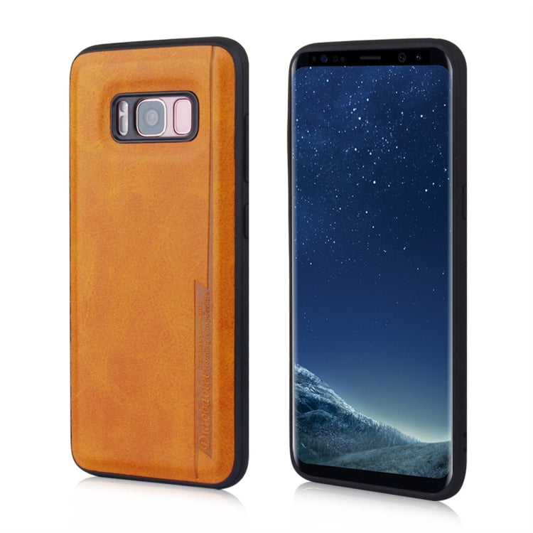 For Galaxy S8 Diaobaolee Shockproof PU + TPU Protective Case