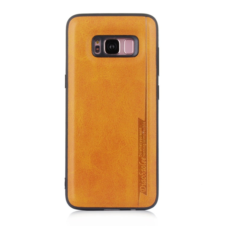 For Galaxy S8 Diaobaolee Shockproof PU + TPU Protective Case