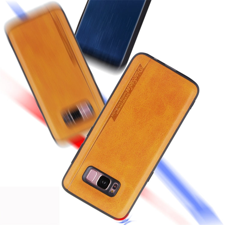 For Galaxy S8 Diaobaolee Shockproof PU + TPU Protective Case