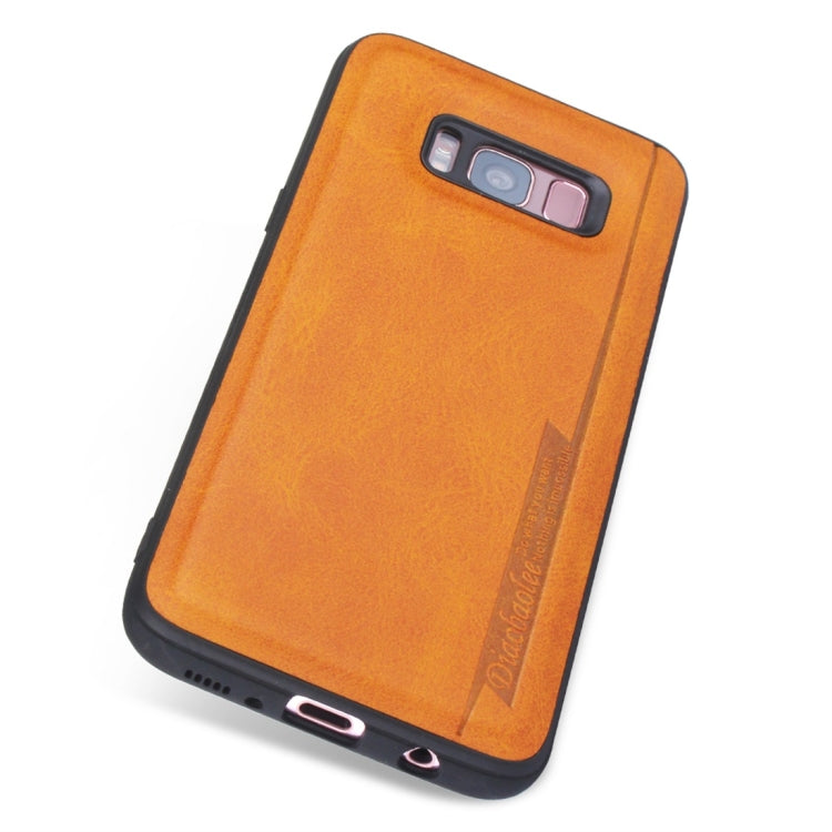 For Galaxy S8 Diaobaolee Shockproof PU + TPU Protective Case