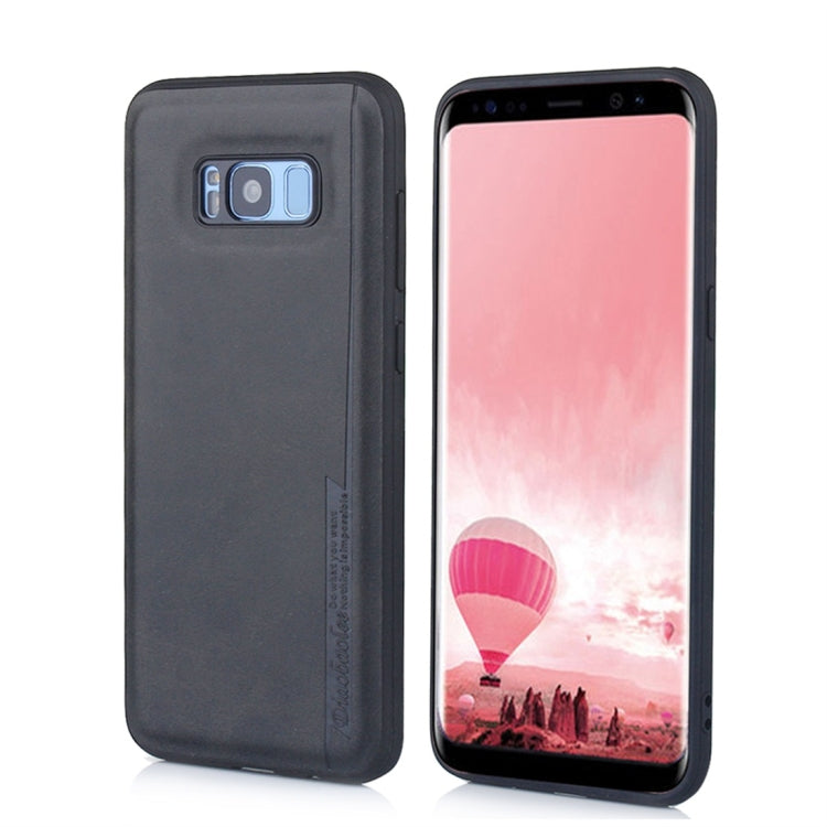For Galaxy S8+ Diaobaolee Shockproof PU + TPU Protective Case