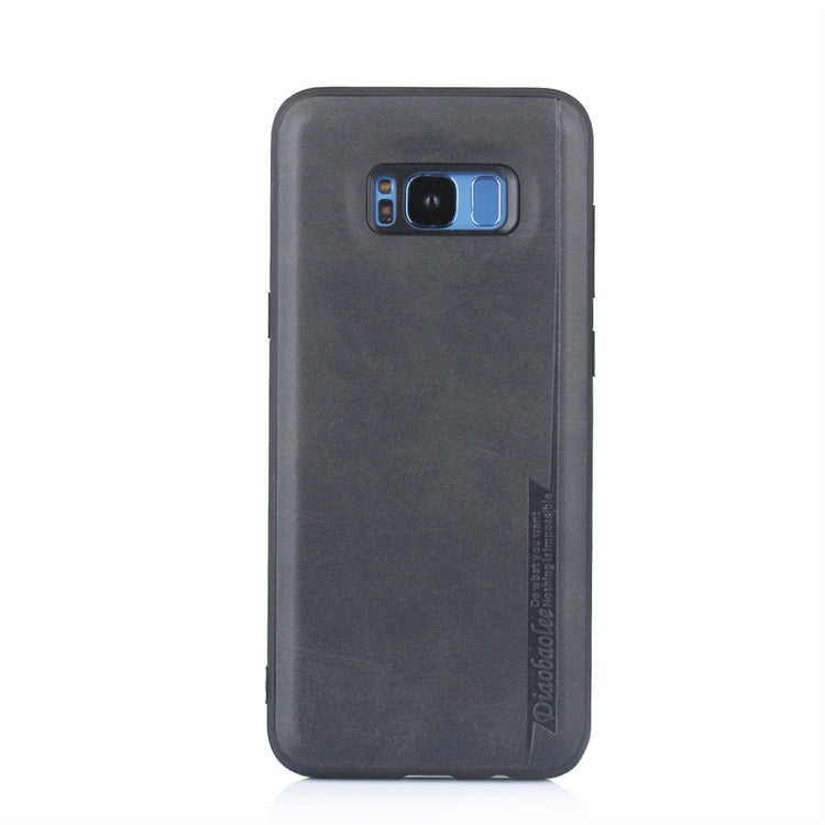 For Galaxy S8+ Diaobaolee Shockproof PU + TPU Protective Case