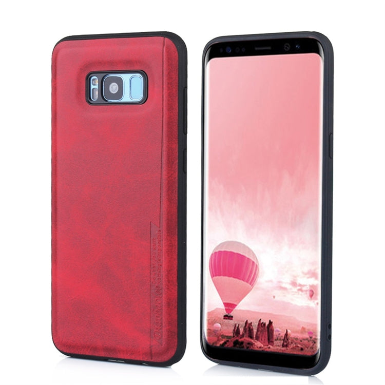 For Galaxy S8+ Diaobaolee Shockproof PU + TPU Protective Case