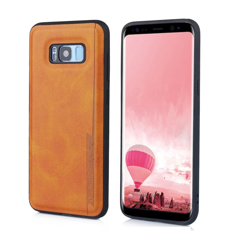 For Galaxy S8+ Diaobaolee Shockproof PU + TPU Protective Case