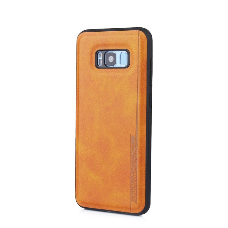 For Galaxy S8+ Diaobaolee Shockproof PU + TPU Protective Case