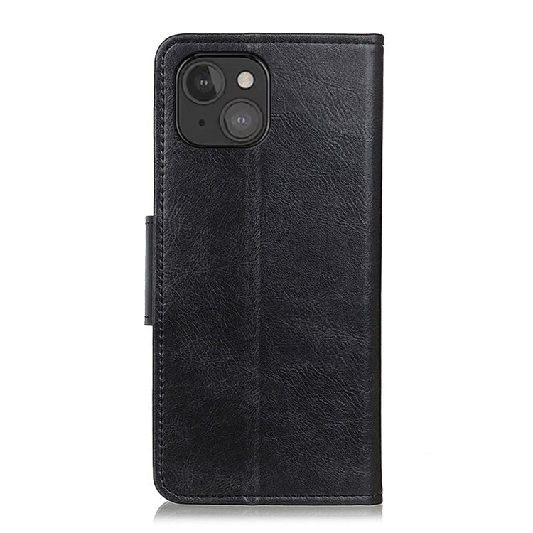 For iPhone 13 mini Mirren Crazy Horse Texture Horizontal Flip Leather Case with Holder & Card Slots & Wallet