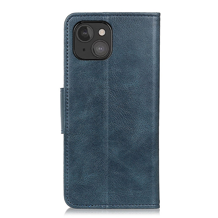 For iPhone 13 mini Mirren Crazy Horse Texture Horizontal Flip Leather Case with Holder & Card Slots & Wallet