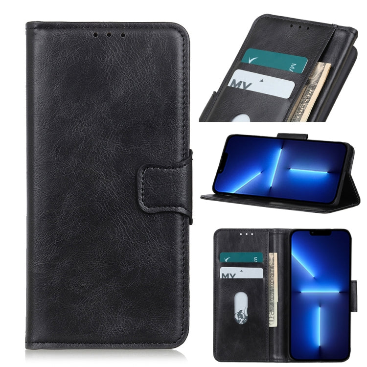 For iPhone 13 Pro Mirren Crazy Horse Texture Horizontal Flip Leather Case with Holder & Card Slots & Wallet
