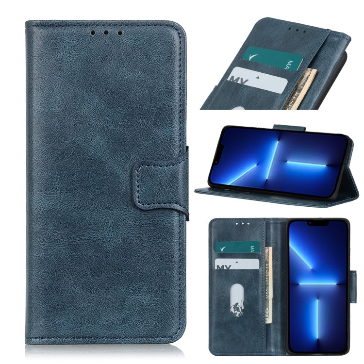 For iPhone 13 Pro Mirren Crazy Horse Texture Horizontal Flip Leather Case with Holder & Card Slots & Wallet