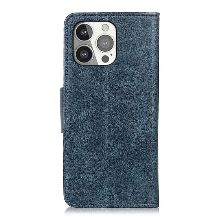 For iPhone 13 Pro Mirren Crazy Horse Texture Horizontal Flip Leather Case with Holder & Card Slots & Wallet