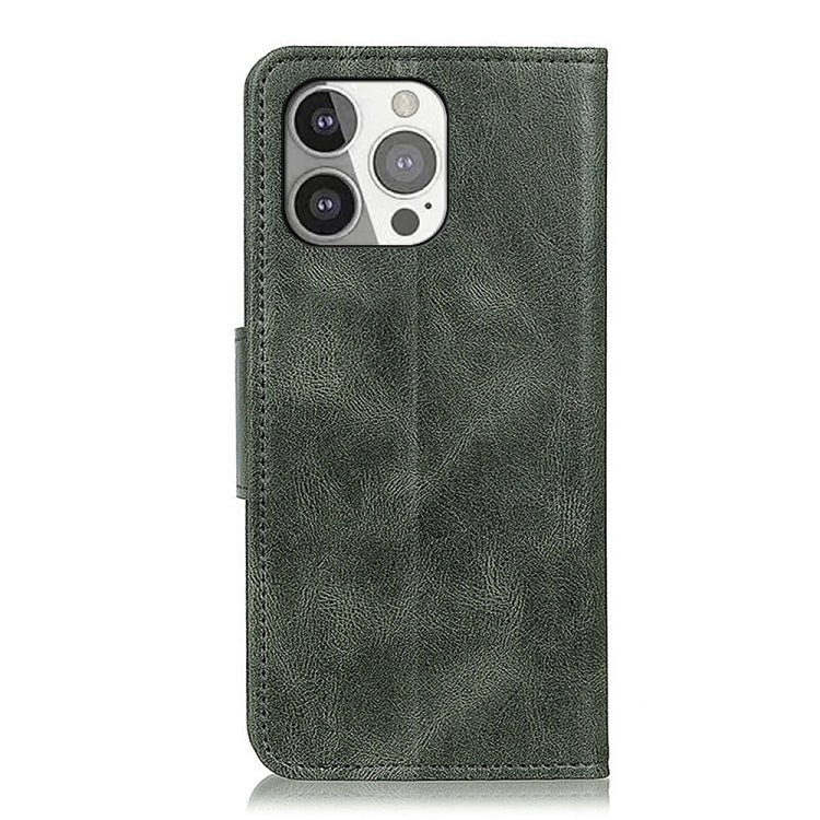 For iPhone 13 Pro Mirren Crazy Horse Texture Horizontal Flip Leather Case with Holder & Card Slots & Wallet