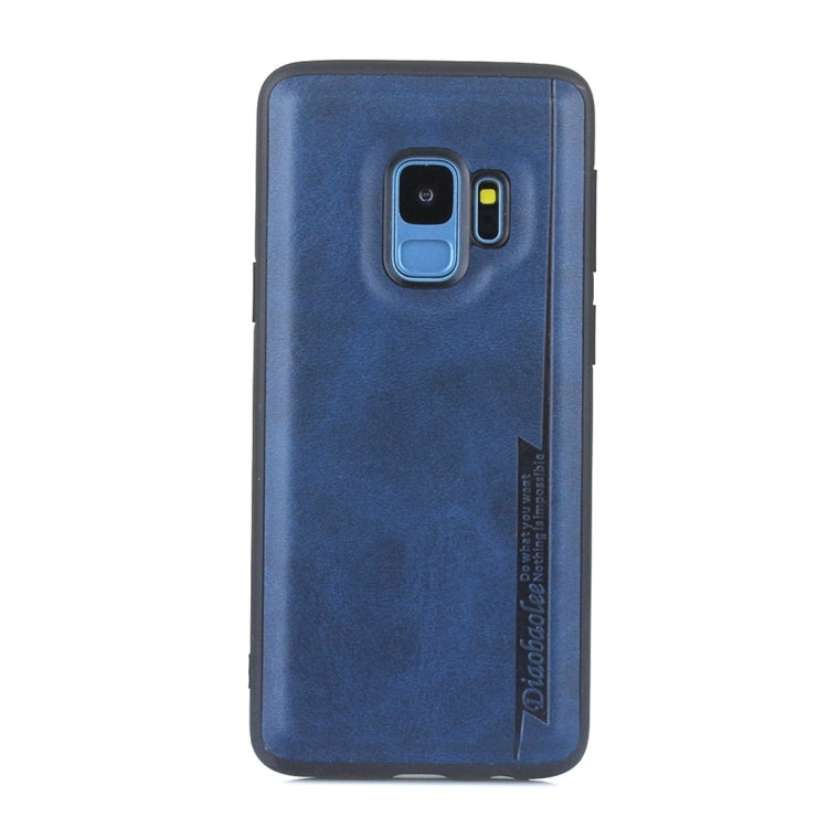 For Galaxy S9 Diaobaolee Shockproof PU + TPU Protective Case