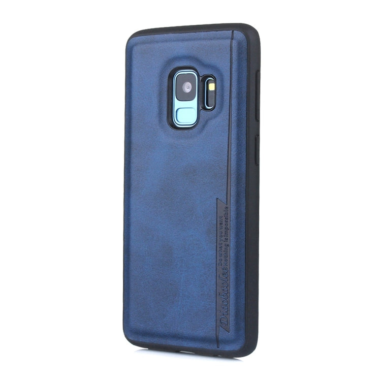 For Galaxy S9 Diaobaolee Shockproof PU + TPU Protective Case