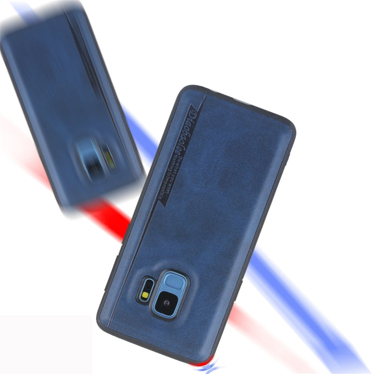 For Galaxy S9 Diaobaolee Shockproof PU + TPU Protective Case