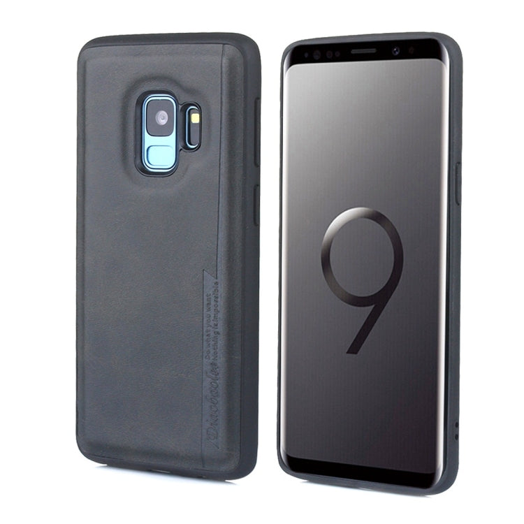 For Galaxy S9 Diaobaolee Shockproof PU + TPU Protective Case