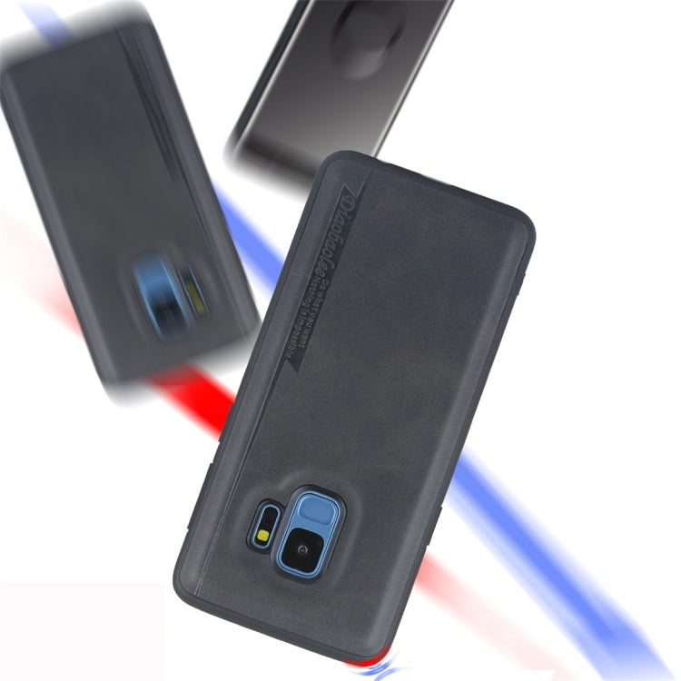 For Galaxy S9 Diaobaolee Shockproof PU + TPU Protective Case