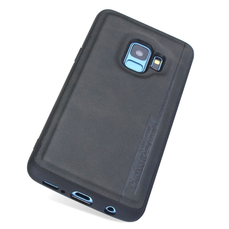 For Galaxy S9 Diaobaolee Shockproof PU + TPU Protective Case