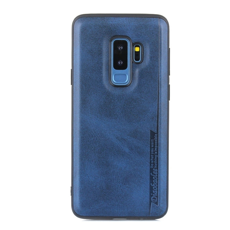For Galaxy S9+ Diaobaolee Shockproof PU + TPU Protective Case