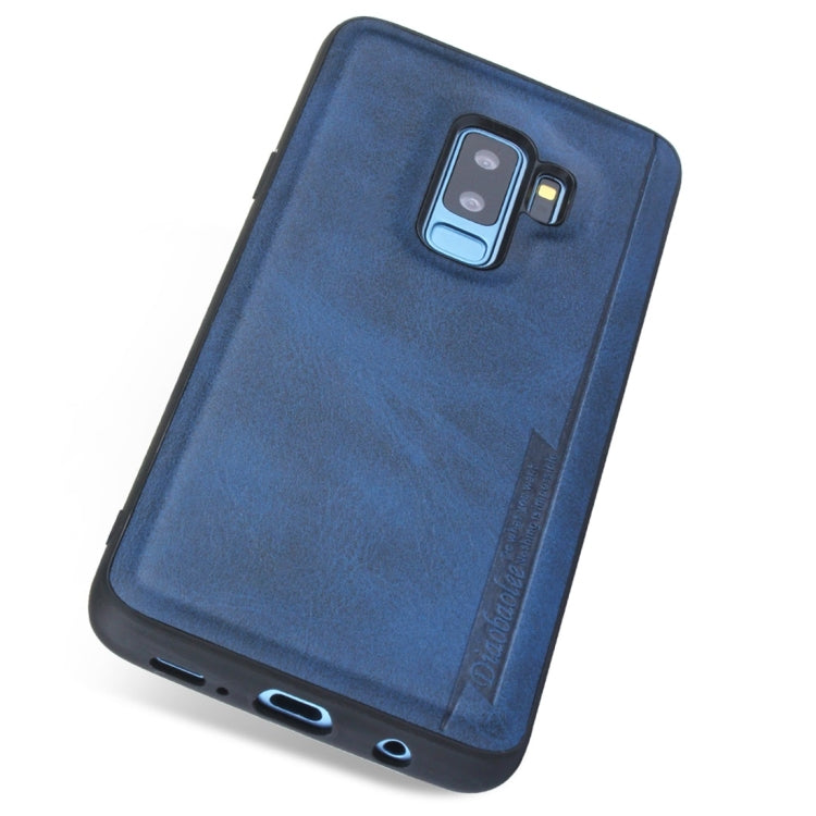 For Galaxy S9+ Diaobaolee Shockproof PU + TPU Protective Case