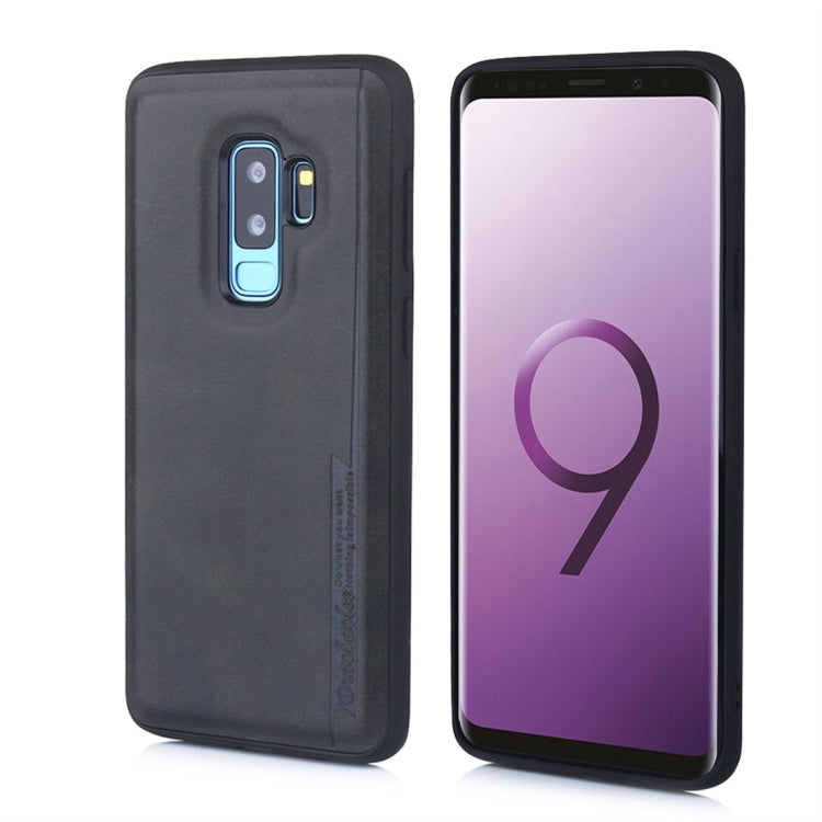 For Galaxy S9+ Diaobaolee Shockproof PU + TPU Protective Case