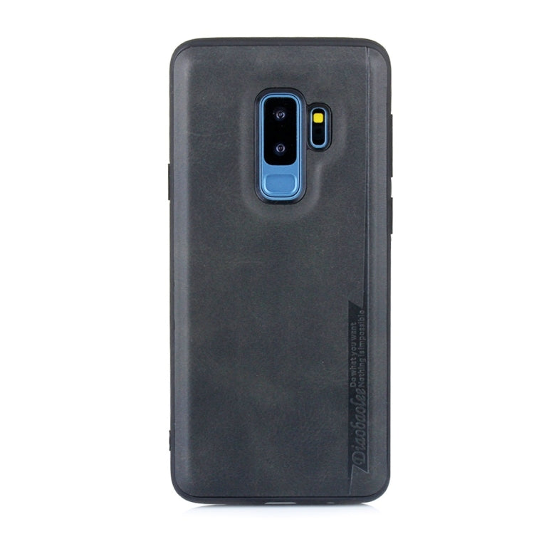 For Galaxy S9+ Diaobaolee Shockproof PU + TPU Protective Case