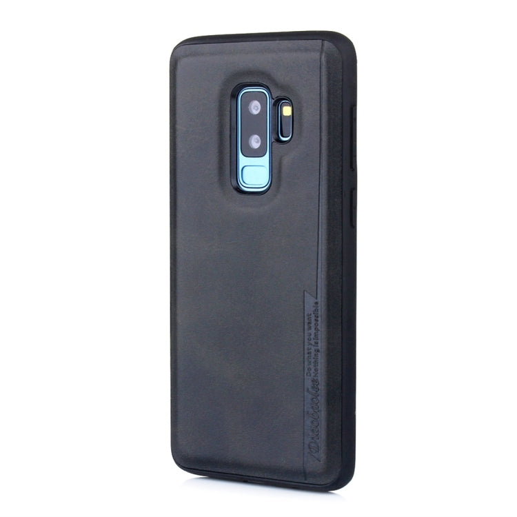 For Galaxy S9+ Diaobaolee Shockproof PU + TPU Protective Case