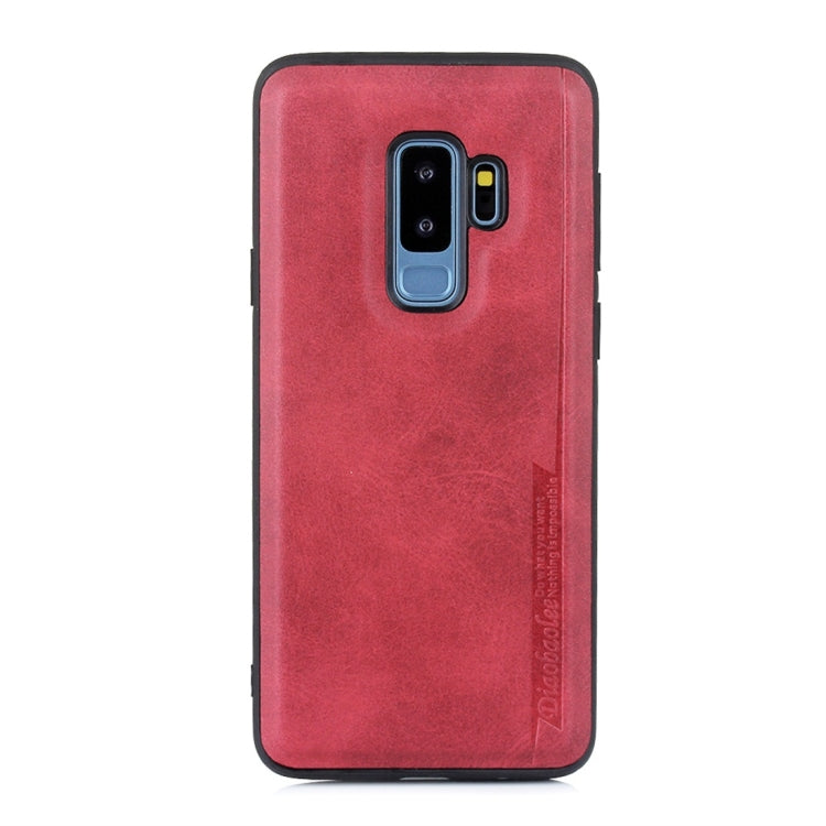 For Galaxy S9+ Diaobaolee Shockproof PU + TPU Protective Case