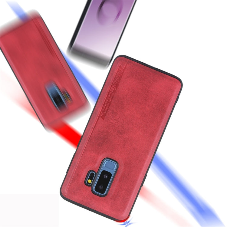 For Galaxy S9+ Diaobaolee Shockproof PU + TPU Protective Case