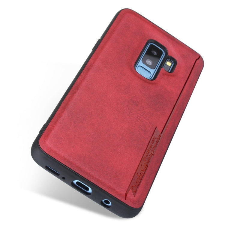 For Galaxy S9+ Diaobaolee Shockproof PU + TPU Protective Case