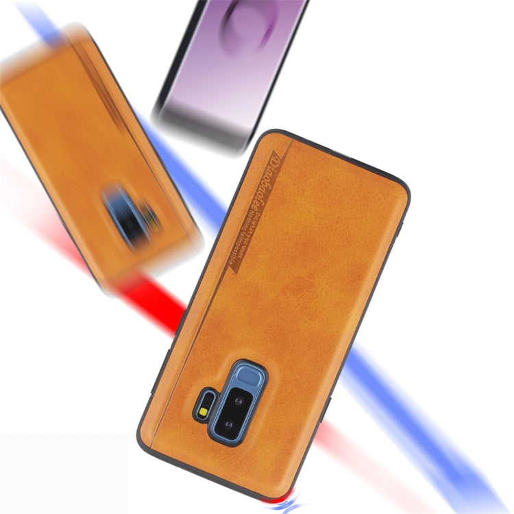 For Galaxy S9+ Diaobaolee Shockproof PU + TPU Protective Case